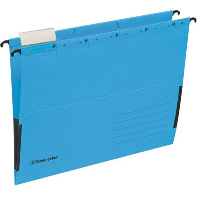 Soennecken, Mappe, Hängetaschen blau A4 Leinenfrösche 220g Recyclingkarton 25 St./Pack. (A4, 25x) Soennecken, Mappe, Hängetaschen blau A4 Leinenfrösche 220g Recyclingkarton 25 St./Pack. (A4, 25x)