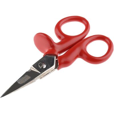 Bahco Schere, Isolierte Elektrikerschere mit Fingerschutz, 50 mm (13 cm) Bahco Schere, Isolierte Elektrikerschere mit Fingerschutz, 50 mm (13 cm)