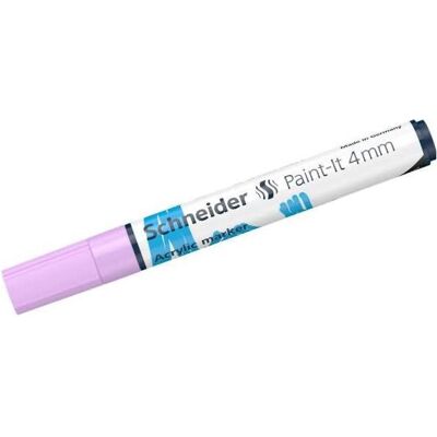 Schneider, Marker, Acrylmarker Paint-It 320 4mm pastell lila (1x) Schneider, Marker, Acrylmarker Paint-It 320 4mm pastell lila (1x)