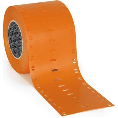 Brady, Etikettenrolle, THT-7510-7643-OR, Heatex Kabel-Schilder, Orange, 75.00 x 10.00 mm, halogenfrei, 76er Kern (7 (75 mm) Brady, Etikettenrolle, THT-7510-7643-OR, Heatex Kabel-Schilder, Orange, 75.00 x 10.00 mm, halogenfrei, 76er Kern (7 (75 mm)