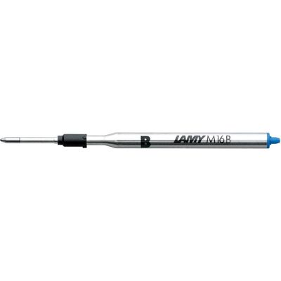 Lamy, Ersatzpatronen + Tintenfass, Kugelschreibermine M16, dokumentenecht, Strichstärke B 0,8 mm oder Strichstärke M 0,6 mm, bl... (Blau, 0.80 mm, 1 Stk.) Lamy, Ersatzpatronen + Tintenfass, Kugelschreibermine M16, dokumentenecht, Strichstärke B 0,8 mm oder Strichstärke M 0,6 mm, bl... (Blau, 0.80 mm, 1 Stk.)