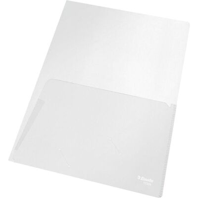 Leitz, Mappe, Esselte Sichthülle für 2 x DIN A4, PP, 180 my, genarbt mit Visitenkartentasche, Fassungsvermögen:... (A4, 5x) Leitz, Mappe, Esselte Sichthülle für 2 x DIN A4, PP, 180 my, genarbt mit Visitenkartentasche, Fassungsvermögen:... (A4, 5x)