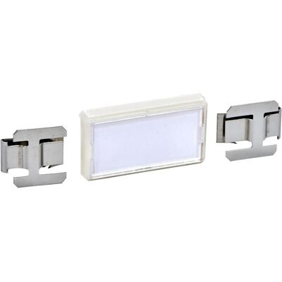 Schneider, Informationsschild, PrismaSeT-P, Bezeichnungsschildträger, aufschnappbar,Höhe=25mm,Breite=85mm,(12Stück) LVS08917 Schneider, Informationsschild, PrismaSeT-P, Bezeichnungsschildträger, aufschnappbar,Höhe=25mm,Breite=85mm,(12Stück) LVS08917