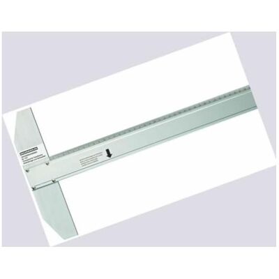 Rumold, Lineal, Zeichenschiene Aluminium 100 cm mit Teilung (100 cm, Aluminium) Rumold, Lineal, Zeichenschiene Aluminium 100 cm mit Teilung (100 cm, Aluminium)