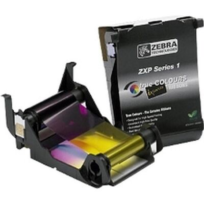 Zebra, Schreibmaschine Zubehör, 800011-140 YMCKO Farbband ZXP 1 Series Zebra, Schreibmaschine Zubehör, 800011-140 YMCKO Farbband ZXP 1 Series