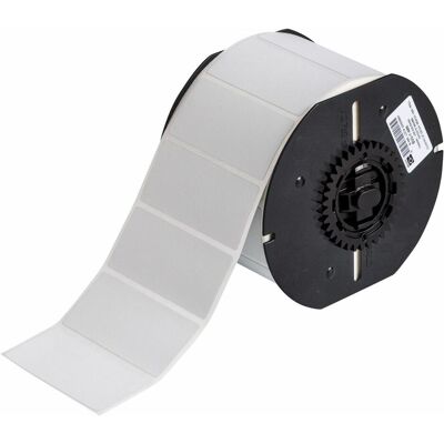 Brady, Etikettenrolle, B33-7-428, metallisierter Polyester, Hellgrau, matt, 69.85 x 31.75 mm, permanent (1000 E.) Brady, Etikettenrolle, B33-7-428, metallisierter Polyester, Hellgrau, matt, 69.85 x 31.75 mm, permanent (1000 E.)