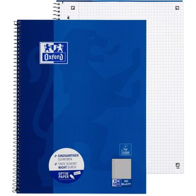 Oxford, Heft + Block, Collegeblock (A4, Kariert, Weicher Einband) Oxford, Heft + Block, Collegeblock (A4, Kariert, Weicher Einband)