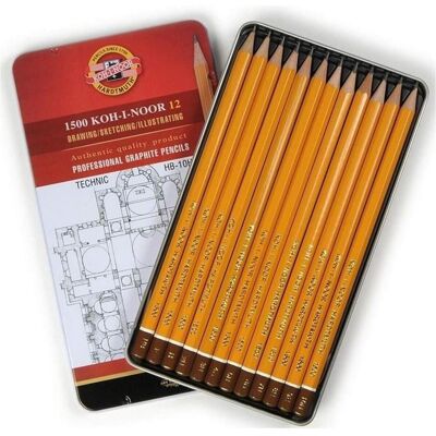 Koh-i-Noor, Bleistift, Bleistifte Set Michel 12 Stücke (HB, 12x) Koh-i-Noor, Bleistift, Bleistifte Set Michel 12 Stücke (HB, 12x)