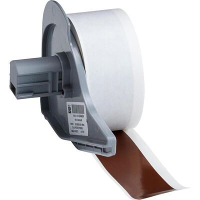 Brady, Etikettenrolle, M7C-1000-595-BR, Vinylband, Braun, glänzend, 25.40 mm x 15.24 m, permanent, endlos (25.40 mm) Brady, Etikettenrolle, M7C-1000-595-BR, Vinylband, Braun, glänzend, 25.40 mm x 15.24 m, permanent, endlos (25.40 mm)