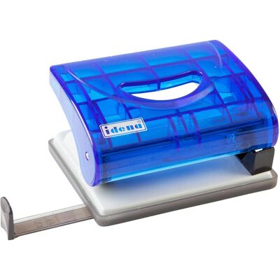 Idena, Locher, Locher transluzent blau bis 16 Blatt Idena, Locher, Locher transluzent blau bis 16 Blatt