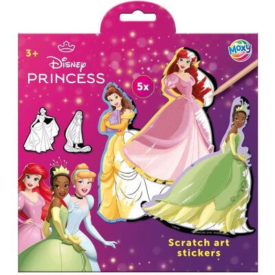 Grafix, Sticker, Princess Scratch Aufkleber Mit Stift 5 Stk. (5 Sticker) Grafix, Sticker, Princess Scratch Aufkleber Mit Stift 5 Stk. (5 Sticker)
