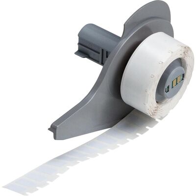 Brady, Etikettenrolle, M7-6-473, Spannungsableitender Polyester, Weiss, glänzend, 12.70 x 6.99 mm, permanent (750 E. (20.62 mm) Brady, Etikettenrolle, M7-6-473, Spannungsableitender Polyester, Weiss, glänzend, 12.70 x 6.99 mm, permanent (750 E. (20.62 mm)