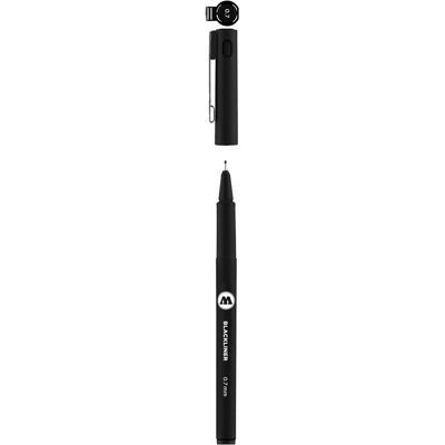 Molotow, Schreibstifte, Pigmentliner 0,7mm Blackliner schwarz (1x) Molotow, Schreibstifte, Pigmentliner 0,7mm Blackliner schwarz (1x)