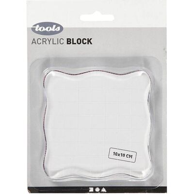 Creativ Company, Stempel, Stempelblock 10x10cm Creativ Company, Stempel, Stempelblock 10x10cm