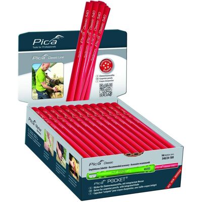 Pica, Bleistift, Zimmermannstift Classic 540 (2H, 1x) Pica, Bleistift, Zimmermannstift Classic 540 (2H, 1x)