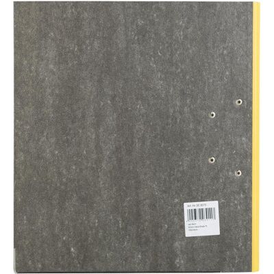 Idena, Ordner, Ordner A4 gelb 5cm Wolkenmarmor FSC-Mix (A4, 50 mm, 1 Stk.) Idena, Ordner, Ordner A4 gelb 5cm Wolkenmarmor FSC-Mix (A4, 50 mm, 1 Stk.)