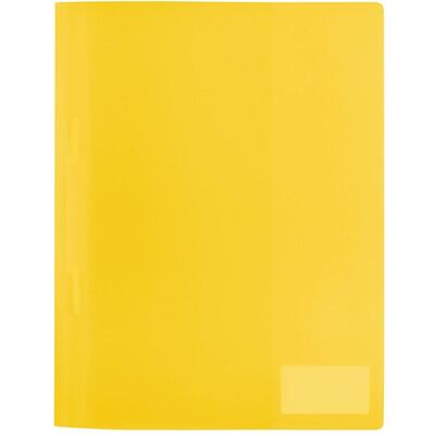 Herma Mappe, Schnellhefter A4 gelb transluzent PP 3St. (A4) Herma Mappe, Schnellhefter A4 gelb transluzent PP 3St. (A4)