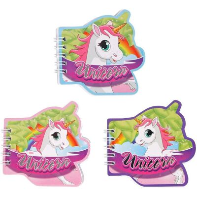 Roost, Heft + Block, Notizbuch Einhorn 590192 (assortiert) 9cm Roost, Heft + Block, Notizbuch Einhorn 590192 (assortiert) 9cm