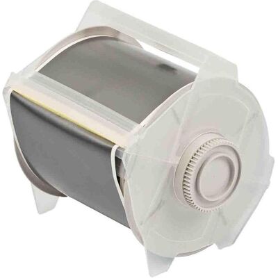 Brady, Etikettenrolle, B-595, Vinyl, Grau, 100mm x 30m, permanent, f. GlobalMark (101.60 mm) Brady, Etikettenrolle, B-595, Vinyl, Grau, 100mm x 30m, permanent, f. GlobalMark (101.60 mm)
