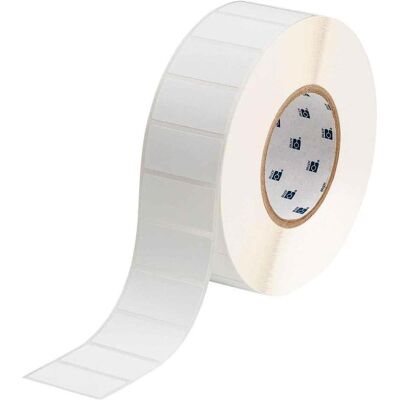 Brady, Etikettenrolle, THT-17-8591-3-WT, Polyester, Weiss, Glänzend, 50.80 x 25.40 mm, permanent (3000 E.) (55.88 mm) Brady, Etikettenrolle, THT-17-8591-3-WT, Polyester, Weiss, Glänzend, 50.80 x 25.40 mm, permanent (3000 E.) (55.88 mm)