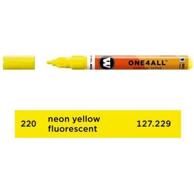 Molotow, Marker, Filzstift One4all 127HS neon yellow fluor (1x) Molotow, Marker, Filzstift One4all 127HS neon yellow fluor (1x)