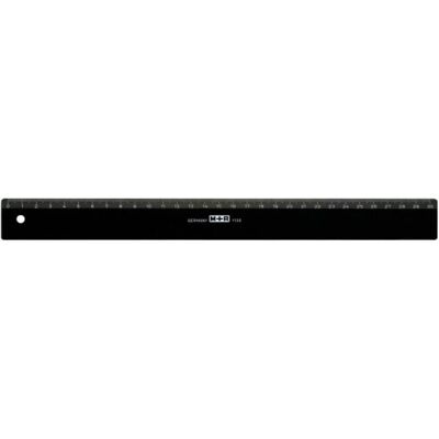 M+r, Lineal, Black Line - Flachlineale (30 cm, Kunststoff) M+r, Lineal, Black Line - Flachlineale (30 cm, Kunststoff)