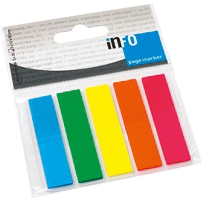 Info, Haftnotiz, Pagemarker (50 x 12 mm) Info, Haftnotiz, Pagemarker (50 x 12 mm)