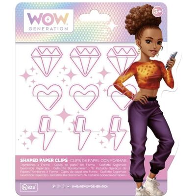 Kids Euroswan, Büroklammer, WOW Büroklammern mit lustigen Formen (Display=24) (24x) Kids Euroswan, Büroklammer, WOW Büroklammern mit lustigen Formen (Display=24) (24x)