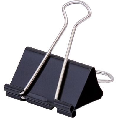 Soennecken, Büroklammer, Foldbackklemmer Breite: 25 mm max. Klemmdicke: 9 mm (12x) Soennecken, Büroklammer, Foldbackklemmer Breite: 25 mm max. Klemmdicke: 9 mm (12x)