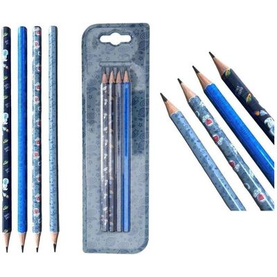 Berlingo, Bleistift, HB Bleistift 4 Stk (HB, 4x) Berlingo, Bleistift, HB Bleistift 4 Stk (HB, 4x)