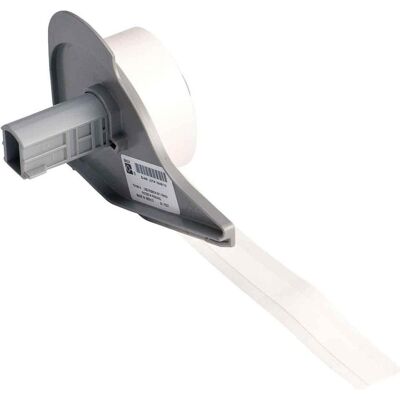 Brady, Etikettenrolle, M7C-375-498, Vinylgewebe, Weiss, matt, 9.53 mm x 9.14 m, wiederablösbar, Endlos Brady, Etikettenrolle, M7C-375-498, Vinylgewebe, Weiss, matt, 9.53 mm x 9.14 m, wiederablösbar, Endlos