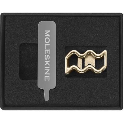 Moleskine, Heft + Block, Pins Aquarius Gold (Kein Einband) Moleskine, Heft + Block, Pins Aquarius Gold (Kein Einband)