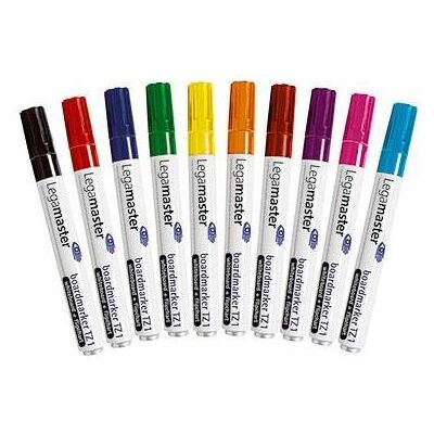 Legamaster, Marker, TZ1 Boardmarker sortiert 10St. (10x) Legamaster, Marker, TZ1 Boardmarker sortiert 10St. (10x)