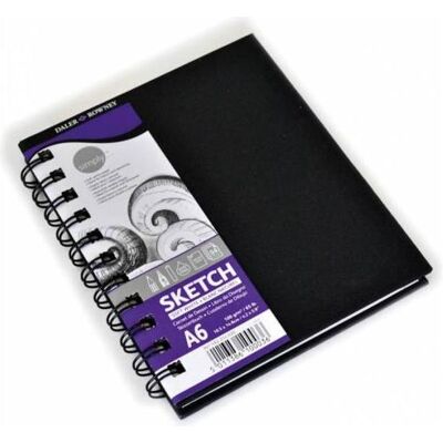 Daler-Rowney, Heft + Block, Simply Skizzenbuch A6 Spiralbindung 54 Blatt (A6, Blanko) Daler-Rowney, Heft + Block, Simply Skizzenbuch A6 Spiralbindung 54 Blatt (A6, Blanko)