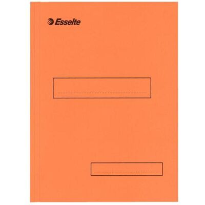 Leitz, Mappe, Aktenmappe, DIN A4, aus Karton, 160 g/qm, orange mit 2 Einschlagklappen, 100% recycelbar (A4, 1x) Leitz, Mappe, Aktenmappe, DIN A4, aus Karton, 160 g/qm, orange mit 2 Einschlagklappen, 100% recycelbar (A4, 1x)