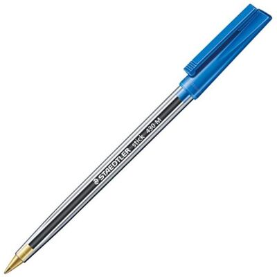 Staedtler Schreibstifte, Einwegkugelschreiber stick 430 0,35mm blau Kappenmodell dokumentenecht (1x) Staedtler Schreibstifte, Einwegkugelschreiber stick 430 0,35mm blau Kappenmodell dokumentenecht (1x)