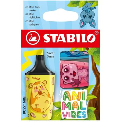 STABILO, Marker, Boss Mini Animal V., 3er Etui (3x) STABILO, Marker, Boss Mini Animal V., 3er Etui (3x)