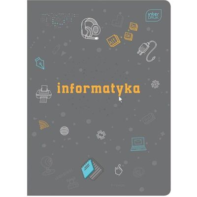 Interdruk, Heft + Block, Notizbuch A5/60K Raster Hybrid Informatik (10 Stück) (A5, Gepunktet) Interdruk, Heft + Block, Notizbuch A5/60K Raster Hybrid Informatik (10 Stück) (A5, Gepunktet)