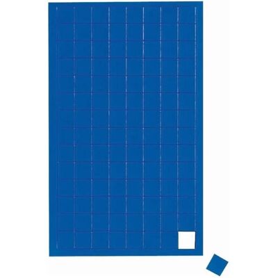 Maul, Trennwand, Magnetsymbole Quadrat 10x10mm blau VE=112 Stück Maul, Trennwand, Magnetsymbole Quadrat 10x10mm blau VE=112 Stück