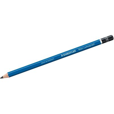 Staedtler Bleistift, Mars Lumograph 5B 1 Stück (2 mm, 5B, 1x) Staedtler Bleistift, Mars Lumograph 5B 1 Stück (2 mm, 5B, 1x)