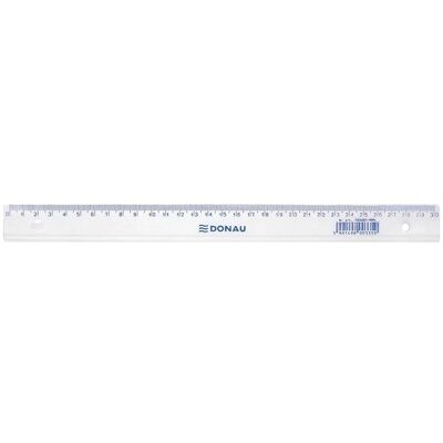 Donau, Lineal, Lineal 30cm (20 Stück) (30 cm, Kunststoff) Donau, Lineal, Lineal 30cm (20 Stück) (30 cm, Kunststoff)