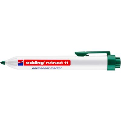 Edding, Marker, Permanent Marker 11 grün (1x) Edding, Marker, Permanent Marker 11 grün (1x)