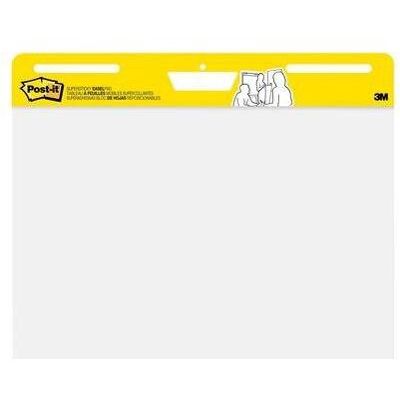 Post-it, Zubehör Präsentieren, Flipchartblock Super Sticky 559 Weiss 635 mm x 775 mm Post-it, Zubehör Präsentieren, Flipchartblock Super Sticky 559 Weiss 635 mm x 775 mm