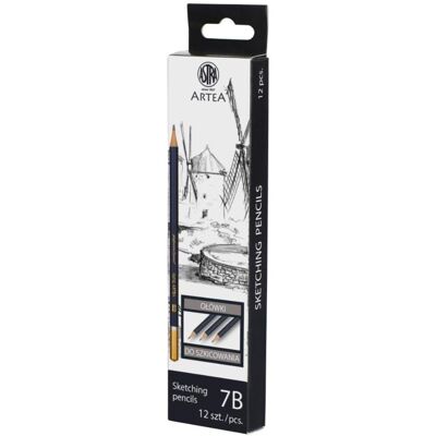 Astra, Bleistift, Skizzierstift 7B Artea Box (12 Stück) (7B, 12x) Astra, Bleistift, Skizzierstift 7B Artea Box (12 Stück) (7B, 12x)