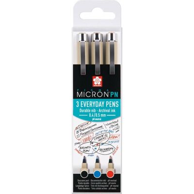 Sakura, Schreibstifte, Pigma Micron Everyday (3x) Sakura, Schreibstifte, Pigma Micron Everyday (3x)