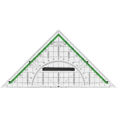 Faber-Castell, Lineal, Geodreieck (20 cm, Kunststoff) Faber-Castell, Lineal, Geodreieck (20 cm, Kunststoff)