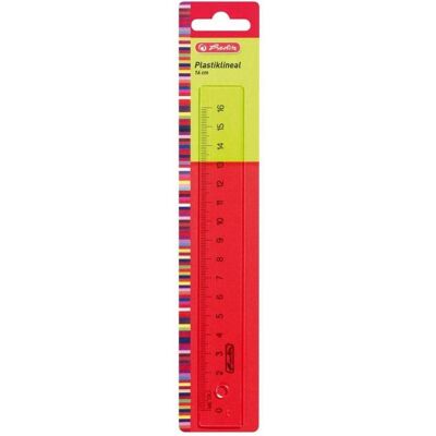 Herlitz, Lineal, 8700601 Lineal Schreibtisch-Lineal Kunststoff (e) (16 cm, Kunststoff) Herlitz, Lineal, 8700601 Lineal Schreibtisch-Lineal Kunststoff (e) (16 cm, Kunststoff)