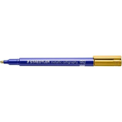 Staedtler Marker, Metallic Marker 28mm gold (10Stk) (10x) Staedtler Marker, Metallic Marker 28mm gold (10Stk) (10x)