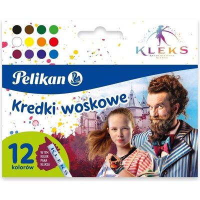 Pelikan Malstifte, Wachsmalstifte 12 Farben (12x) Pelikan Malstifte, Wachsmalstifte 12 Farben (12x)
