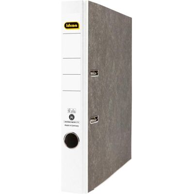 Idena, Ordner, Ordner A4 weiss 5cm Wolkenmarmor FSC-Mix (A4, 50 mm, 1 Stk.) Idena, Ordner, Ordner A4 weiss 5cm Wolkenmarmor FSC-Mix (A4, 50 mm, 1 Stk.)